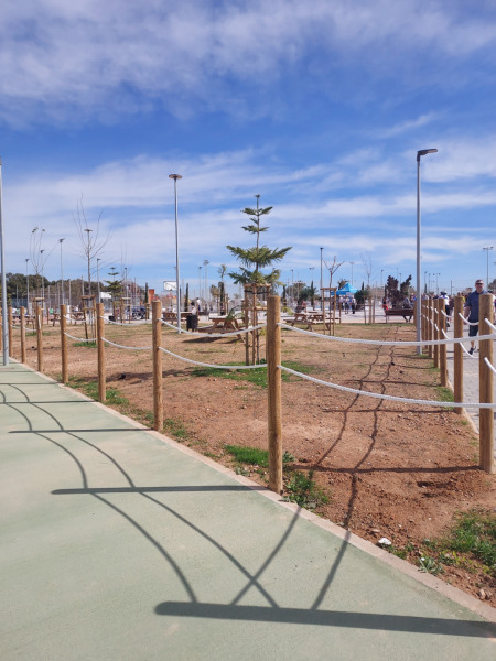 Torrevieja a nový park Alto de la Casilla