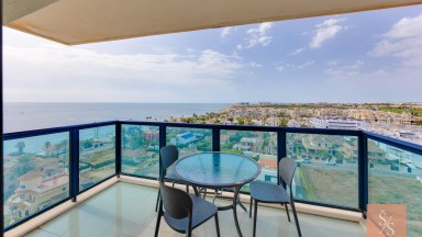 Mezonetový penthouse s panoramatickým výhledem na moře v La Veleta, Torrevieja