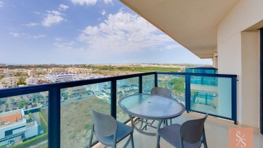 Mezonetový penthouse s panoramatickým výhledem na moře v La Veleta, Torrevieja