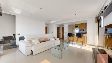 Mezonetový penthouse s panoramatickým výhledem na moře v La Veleta, Torrevieja