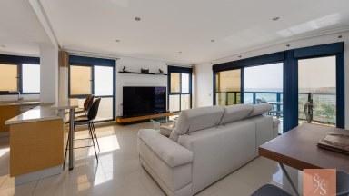 Mezonetový penthouse s panoramatickým výhledem na moře v La Veleta, Torrevieja