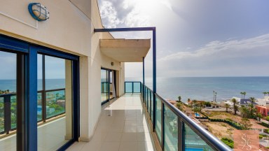 Mezonetový penthouse s panoramatickým výhledem na moře v La Veleta, Torrevieja