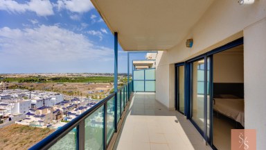 Mezonetový penthouse s panoramatickým výhledem na moře v La Veleta, Torrevieja