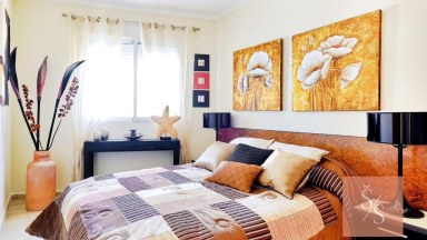 Prostorný apartmán s turistickou licencí 700 metrů od pláže v Campoamor