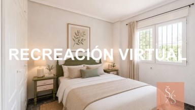 Prostorná dvojvila se zahradou v Playa Flamenca