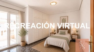 Prostorná dvojvila se zahradou v Playa Flamenca