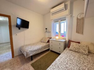 Apartmán u pláže Los Locos ložnice