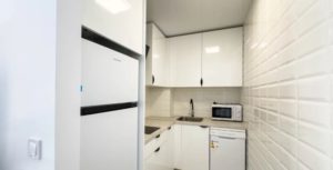 Apartmán Torrevieja, Playa del Cura Kuchyň