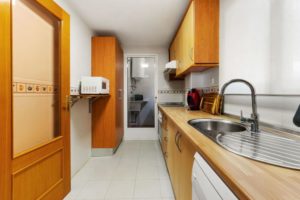 Apartmán Aguamarina Kuchyň