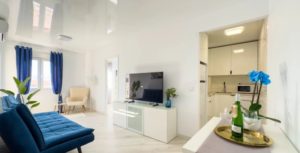 Apartmán Torrevieja, Playa del Cura Obývací pokoj