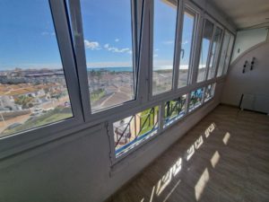 Apartmán La Mata, Balkon