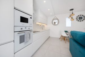 Apartmán Playa Flameca, Kuchyň