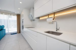 Apartmán Playa Flameca, Kuchyň