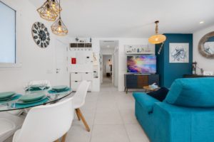 Apartmán Playa Flameca, Obývací pokoj