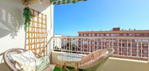 Apartmán Punta Prima, Balkon