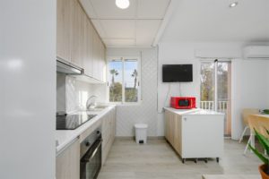 Apartmán Santa Pola, Kuchyň
