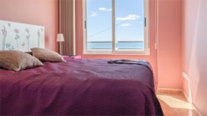 Apartmán Santa Pola, Ložnice