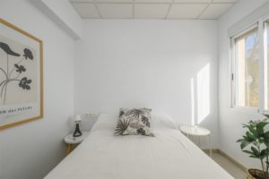 Apartmán Santa Pola, Ložnice