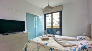 Apartmán Orihuela Costa, ložnice