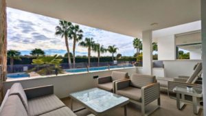 Apartmán Orihuela Costa, terasa
