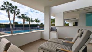 Apartmán Orihuela Costa, terasa