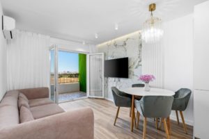 Apartmán Punta Prima, obývací pokoj