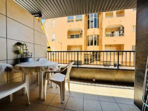 Apartmán La Mata, balkon
