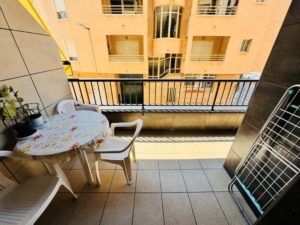 Apartmán La Mata, balkon