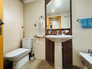 Apartmán La Mata, koupelna