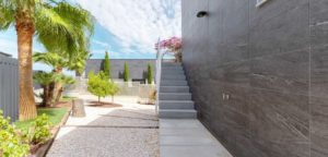 Vila San Miguel de Salinas, zahrada