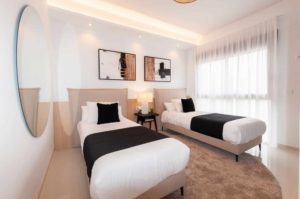 Novostavba Olivia Ciudad Quesada ložnice