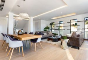 Vila Catherine 3 Ciudad Quesada obývací pokoj