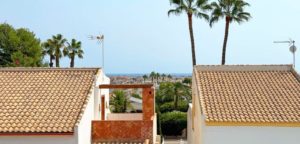 Zrekonstruovaná vila v Orihuela Costa výhled