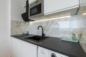 Apartmán Cabo Cervera kuchyně