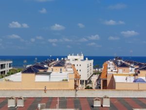 Apartmán La Mata výhled ze solaria