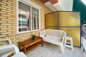 Apartmán playa Acequion terasa