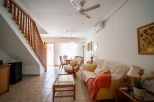 Bungalov Orihuela Costa obývací pokoj