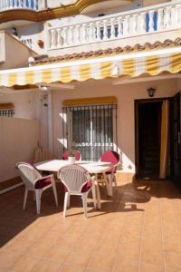 Bungalov Orihuela Costa terasa