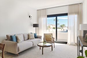 Novostavba La Veleta obývací pokoj