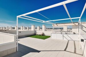 Novostavba La Veleta střešní terasa