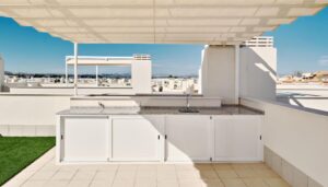 Novostavba La Veleta střešní terasa