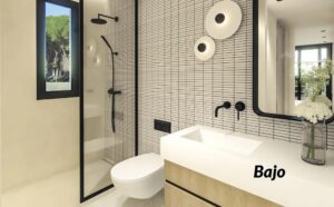 Novostavby Guardamar koupelna