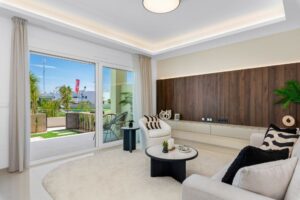 novostavba atico ciudad quesada obývací pokoj