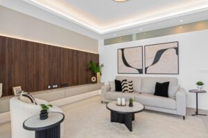 novostavba atico ciudad quesada obývací pokoj