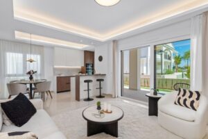 novostavba atico ciudad quesada obývací pokoj