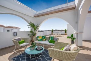 novostavba atico ciudad quesada terasa